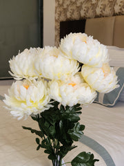 Artificial Marigold Chrysanthemum Flowers Bunch