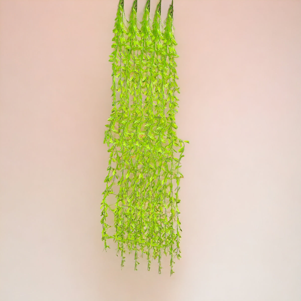 Artificial Hanging Flower Vine for Decoration (Green) set of 4