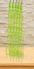 Artificial Hanging Flower Vine for Decoration (Green) set of 4