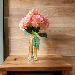 Artificial hydrangea flower Bunch ( Peach )