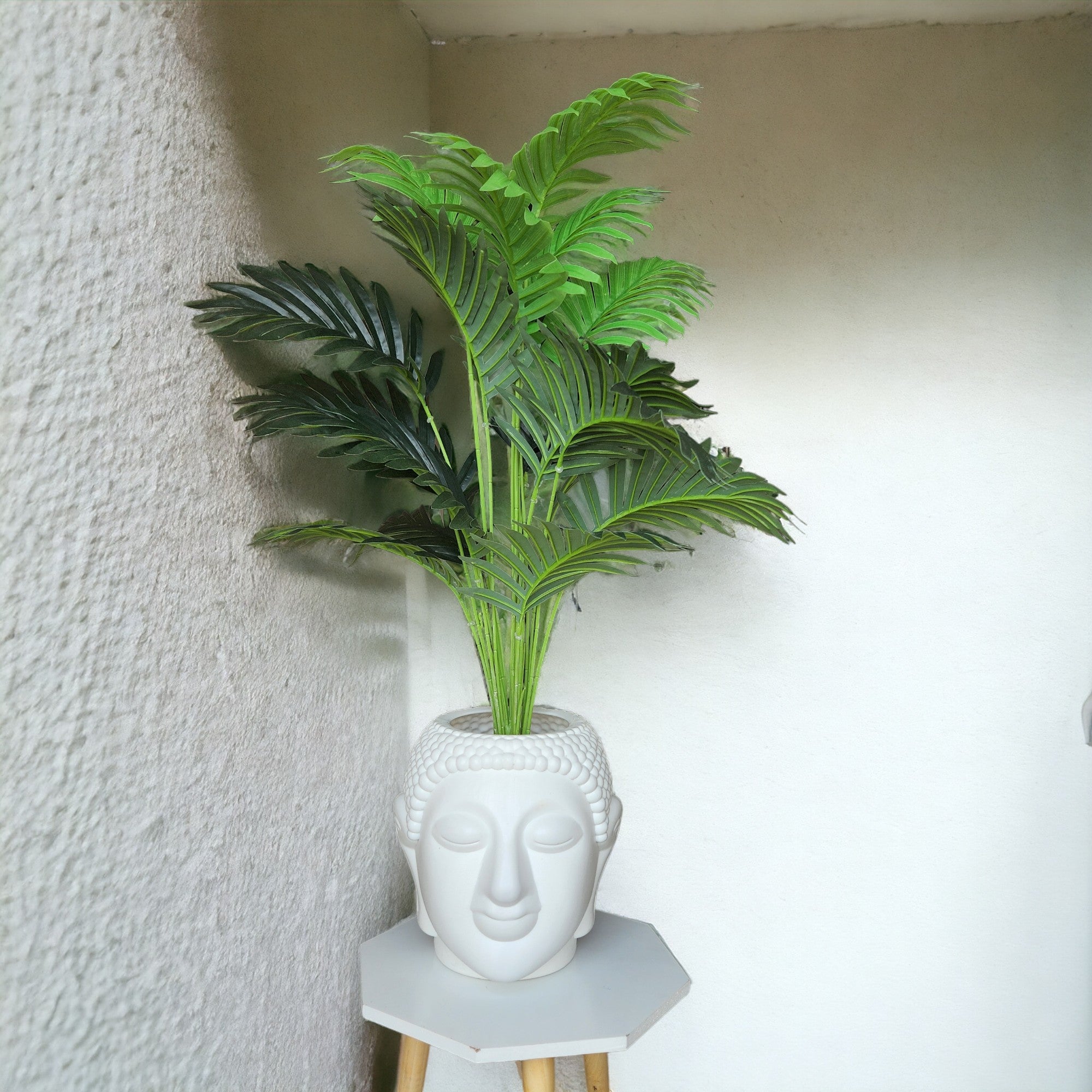 Buddha Face Pot for Home Decor