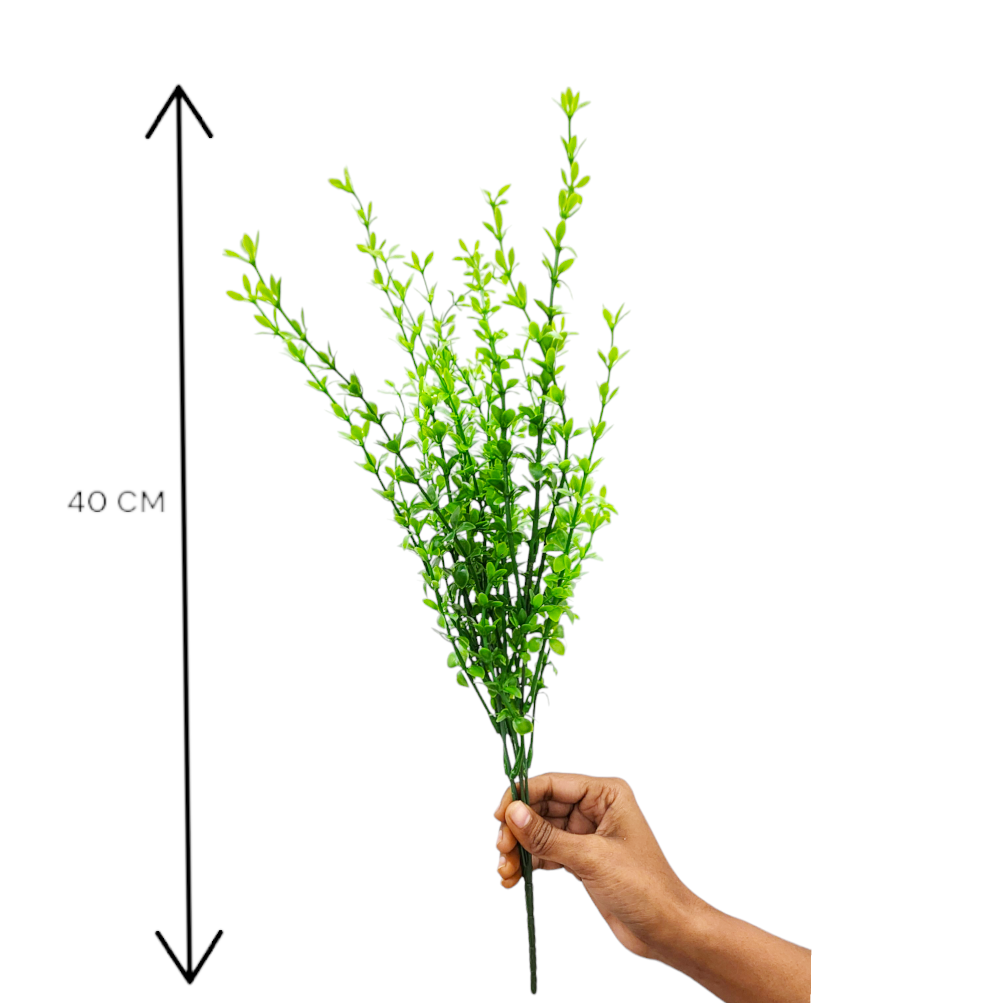 Artificial Waterweeds Plant for Home or office decor set of 2 ( Green , Without pot )