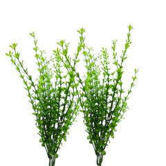 Artificial Waterweeds Plant for Home or office decor set of 2 ( Green , Without pot )