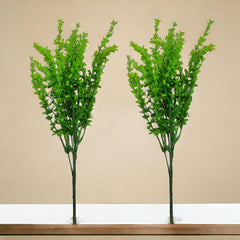 Artificial Waterweeds Plant for Home or office decor set of 2 ( Green , Without pot )