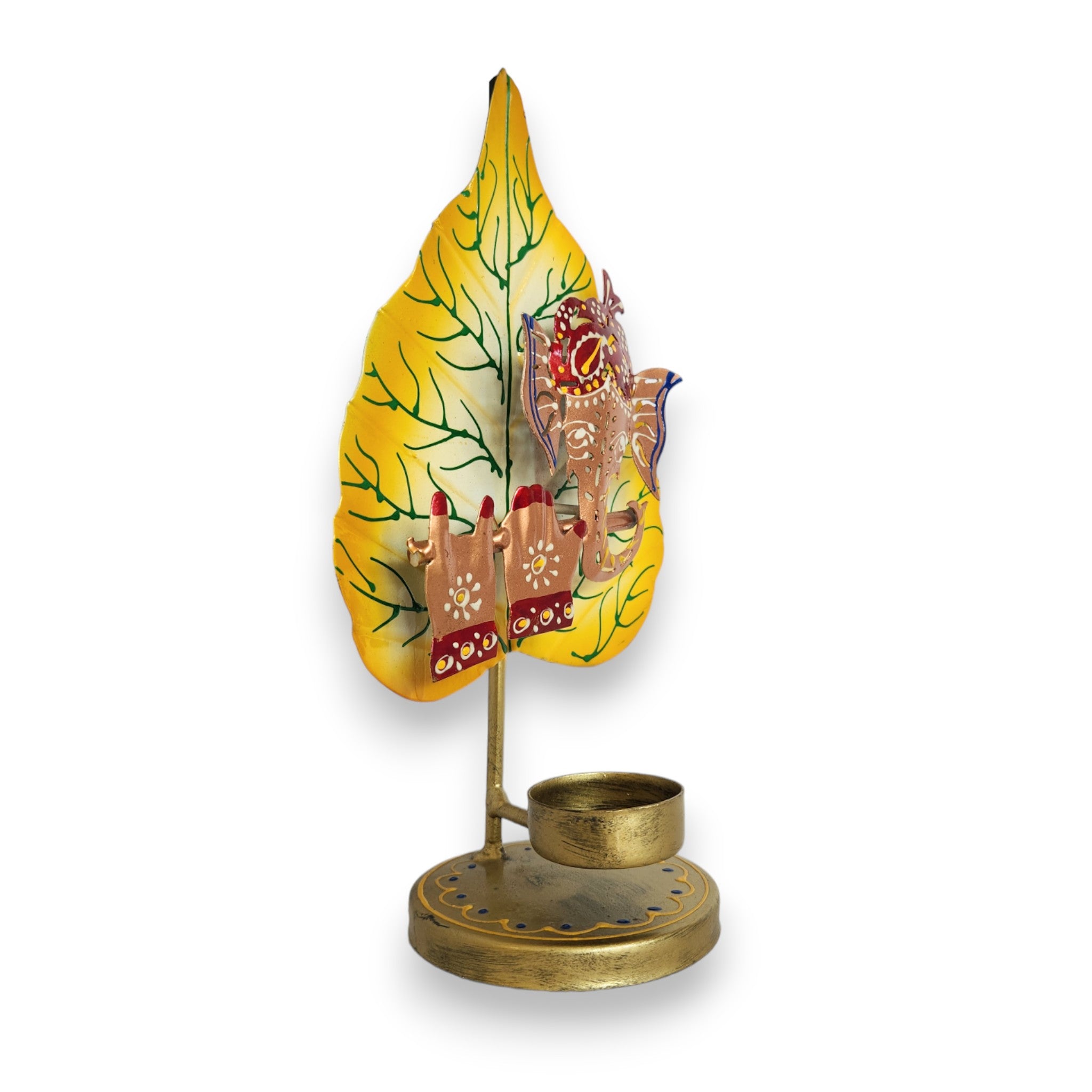 Metal Tea light Ganesh Ji