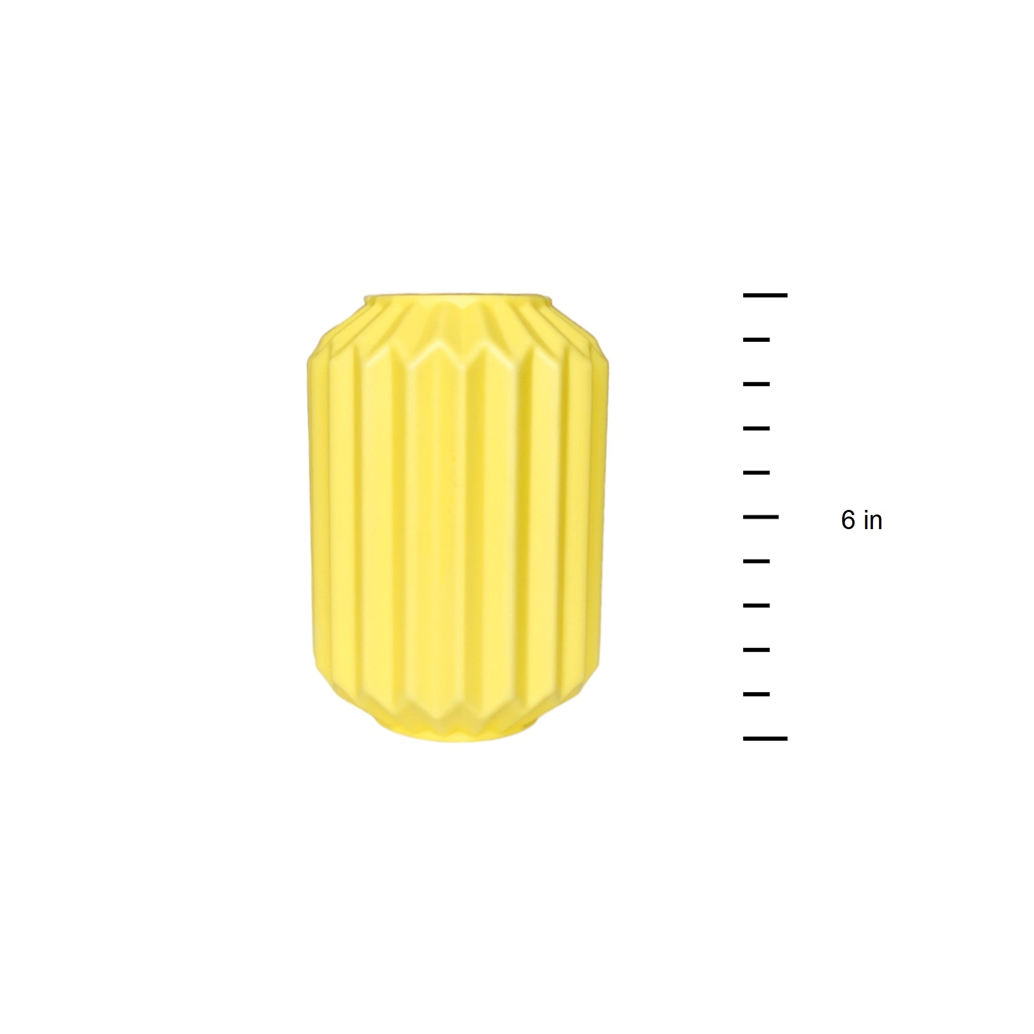 Unique Cane shape Plastic planter set of 2 ( Yellow )