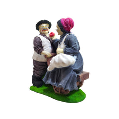 Lovely Old Couple Showpiece Idol for Grand parents Anniversary Gifting