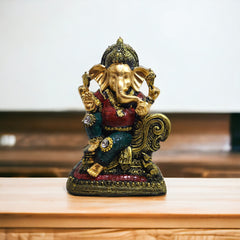 Lord Ganesh Ji Statue for Home decor and gifting ( Material - Resin )