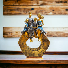 Beautiful Family  Showpiece Idol for Gifting & Home Decor