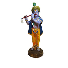 Beautiful Lord Krishna Ji Statue for Home decor and gifting ( Material - Resin )