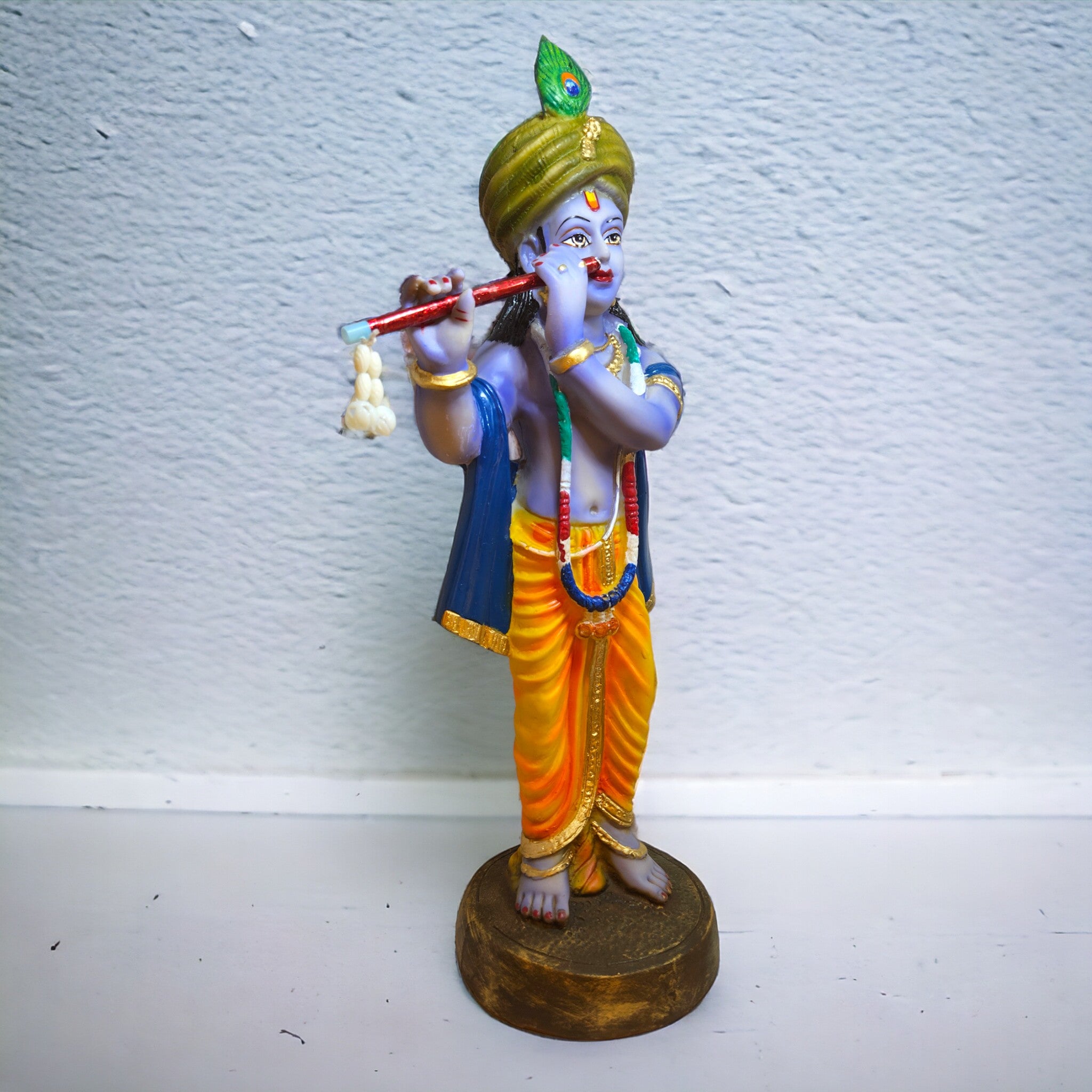 Beautiful Lord Krishna Ji Statue for Home decor and gifting ( Material - Resin )