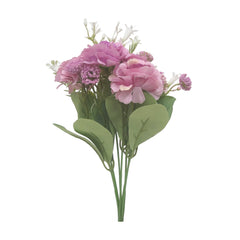 Purple Hydrangea Peony flower bunch