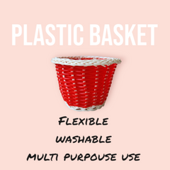 Decorative Plastic Basket for Multipurpose use , set of 3