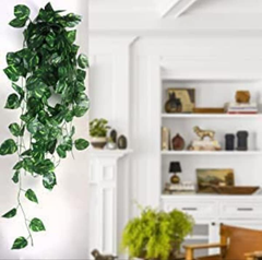 Artificial Garlands Hanging Leaves Greenery Vine Creeper SET OF 4