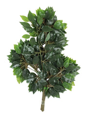 Artificial ficus leaves set