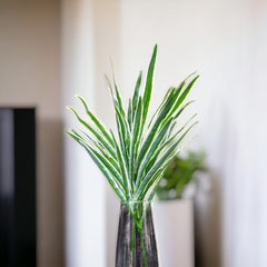 Artificial Spider Plant for Home or office decor set of 3 ( Green , Without pot )