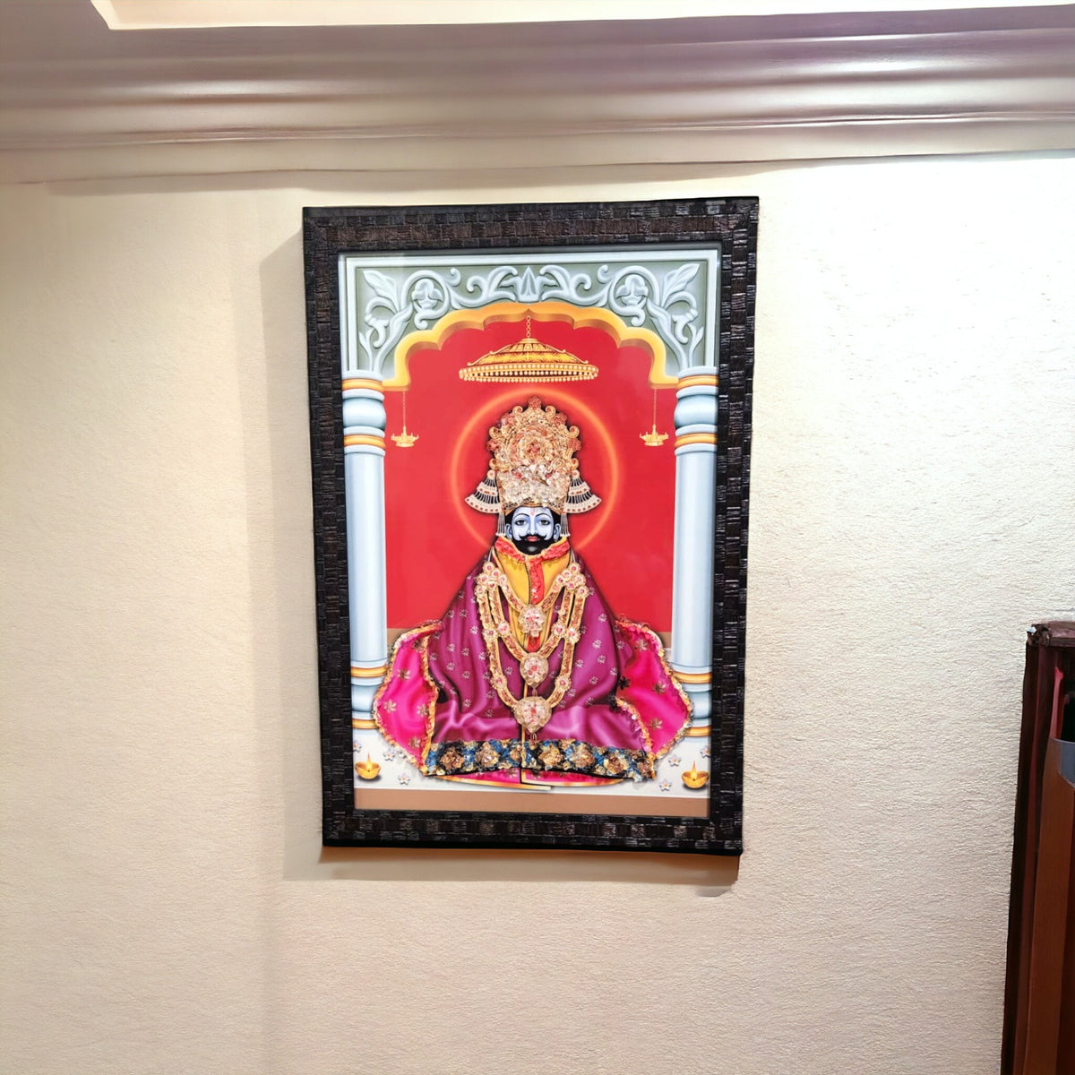 Baba shyam wall painting